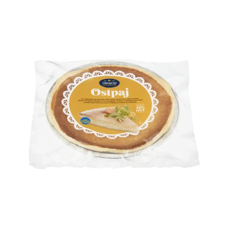 Ostpaj 5 x 830 g från Vrigstad Ostkaksbageri | #44001 | Färdiglagade måltider