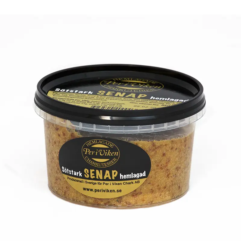 Senap Sötstark 24 x 200 g från Per i Viken | #658 | Senap