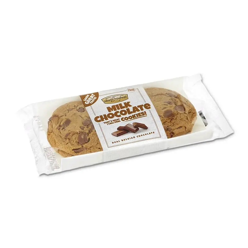 Cookies Milk Chocolate 17 x 180 g från Aunt Mabels | #30325 | Kakor & Söta kex