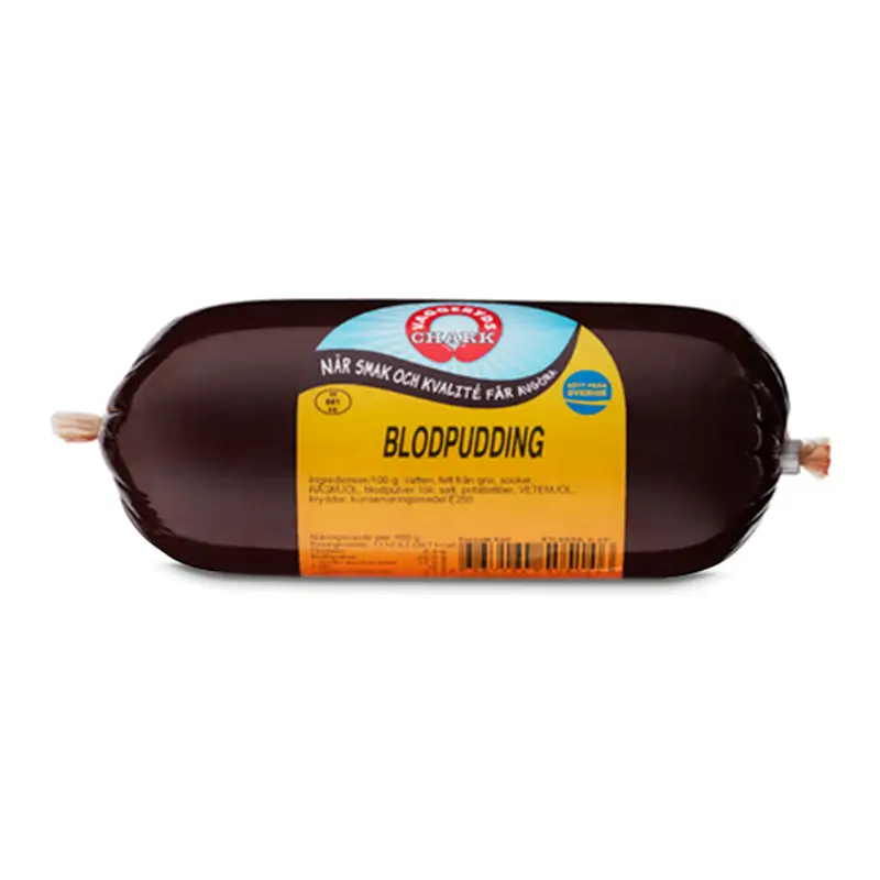 Blodpudding 8 x 0.5 kg från Vaggeryds Chark | #645 | Blodpudding