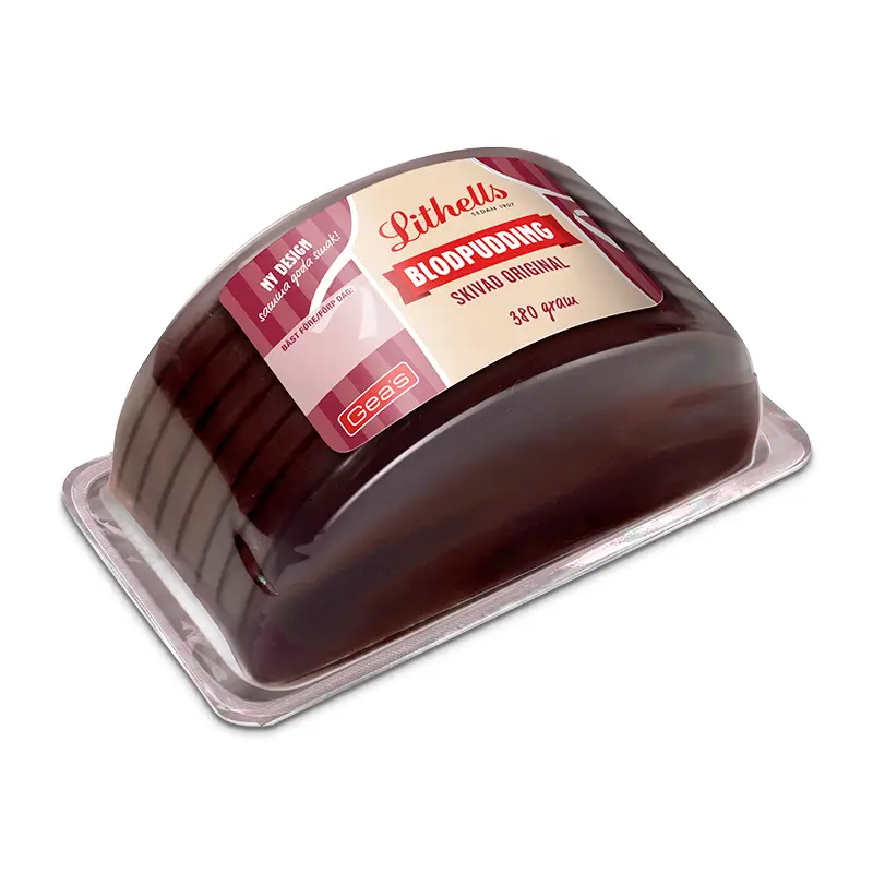Skivad Blodpudding 380 g från Lithells | #309240 | Blodpudding