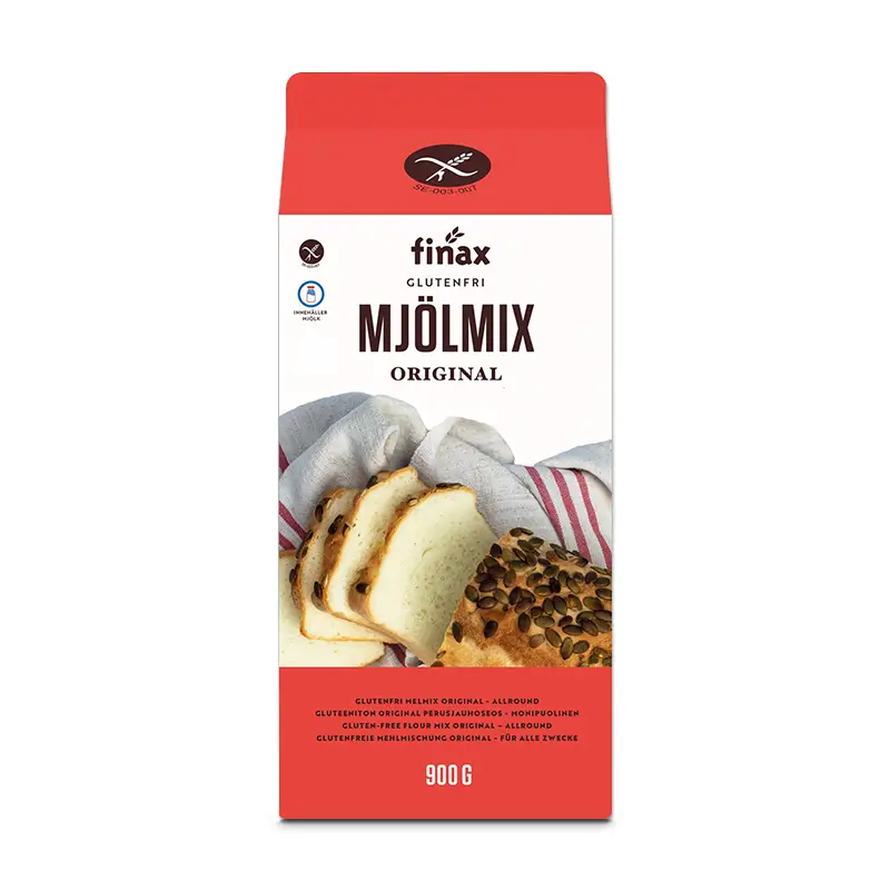 Glutenfri Original Mjölmix 6 x 900 g från Finax | #310011 | Bakprodukter