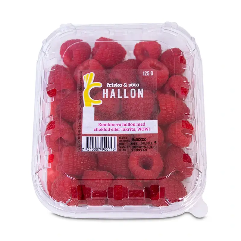 Hallon 12 x 125 g från Everfresh | #101060 | Bär