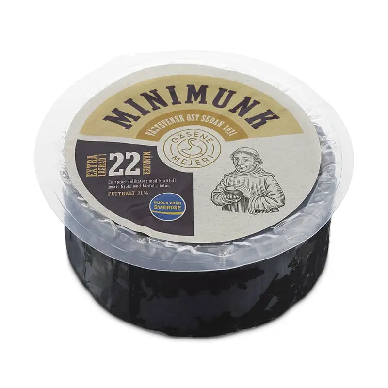 MiniMunk 31% 8 x 1 kg från Gäsene Mejeri | #31135 | Ost
