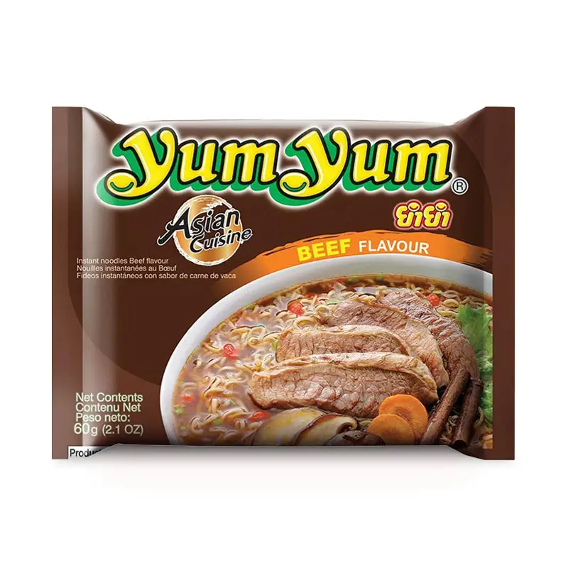 Nudlar Biffsmak Påse 30 x 60 g från Yum Yum | #3115 | Färdiglagade måltider