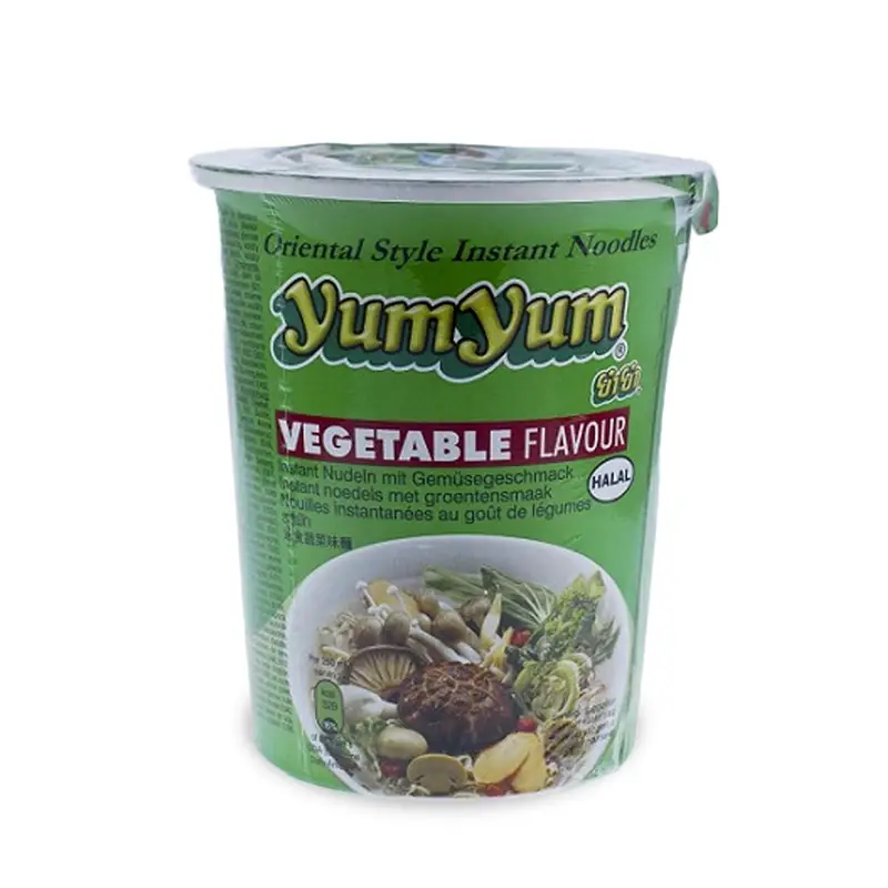Nudlar Vegetarisk Cup 12 x 70 g från Yum Yum | #3124 | Färdiglagade måltider