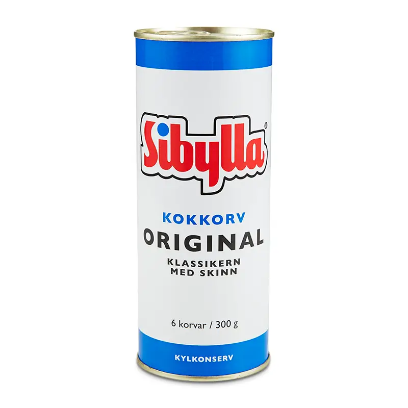 Kokkorv Original 12 x 300 g från Sibylla | #3204 | Korv