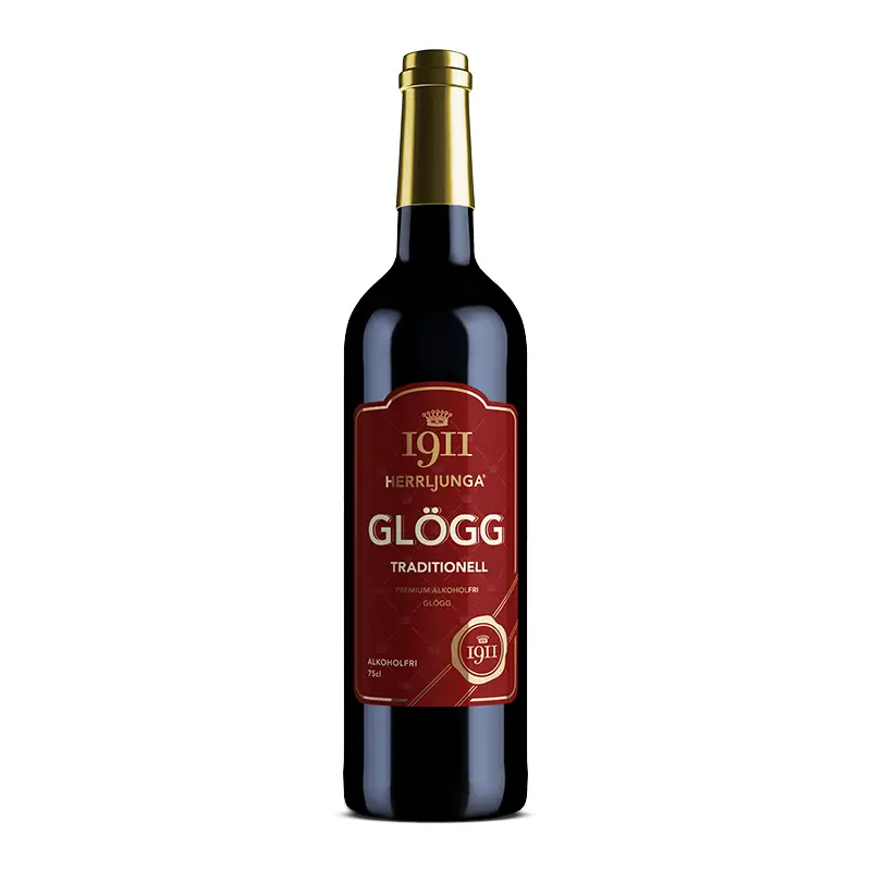 Alkoholfri Röd Glögg 12 x 75 cl från Herrljunga Cider | #3310 | Glögg