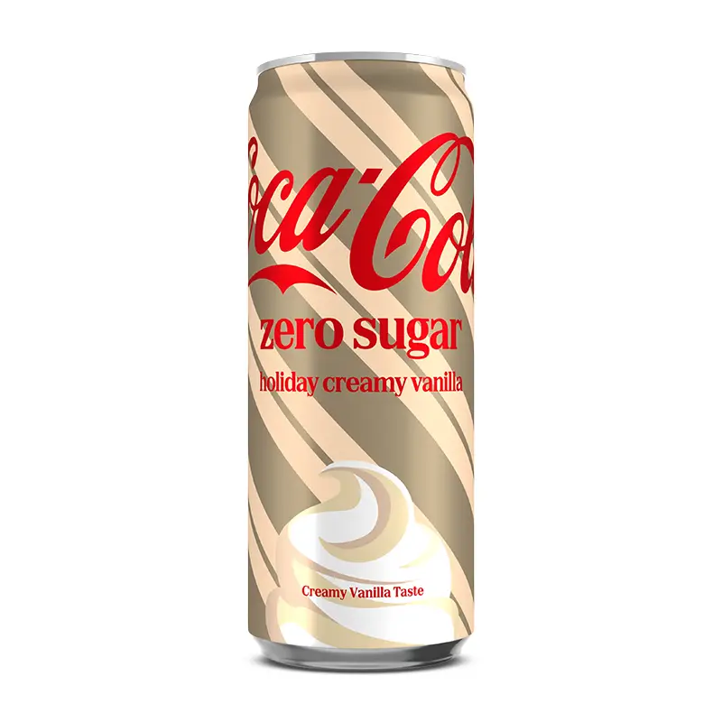 Coca-Cola Zero Holiday Creamy Vanilla 20 x 33 cl från Coca Cola | #645806 | Läsk & Soda