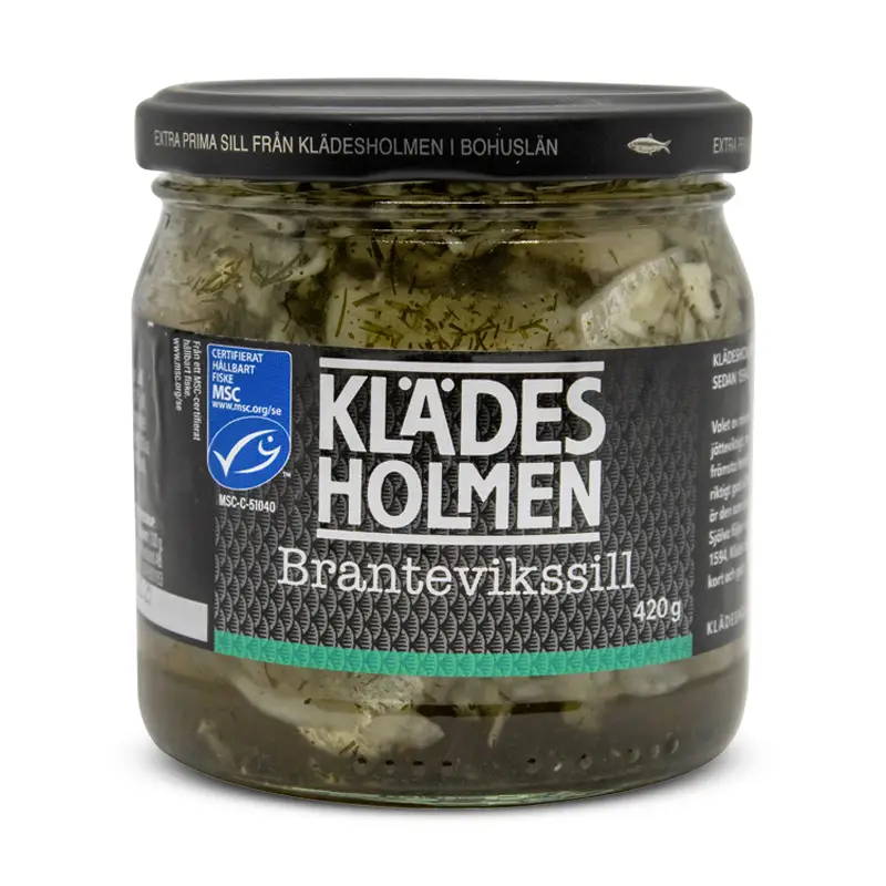 Brantevikssill 8 x 420 g från Klädesholmen | #344003 | Fisk