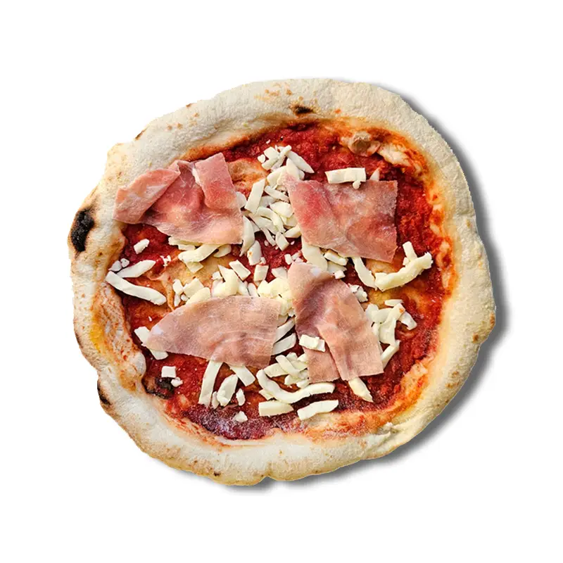 Pizza Prosciutto Cotto 10 x 400 g från Dough & Beyond | #360104 | Pizza