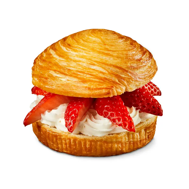 Croissant Bun 50 x 85 g från Bridor | #36967 | Croissant