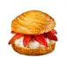 Croissant Bun 50 x 85 g från Bridor | #36967 | Croissant