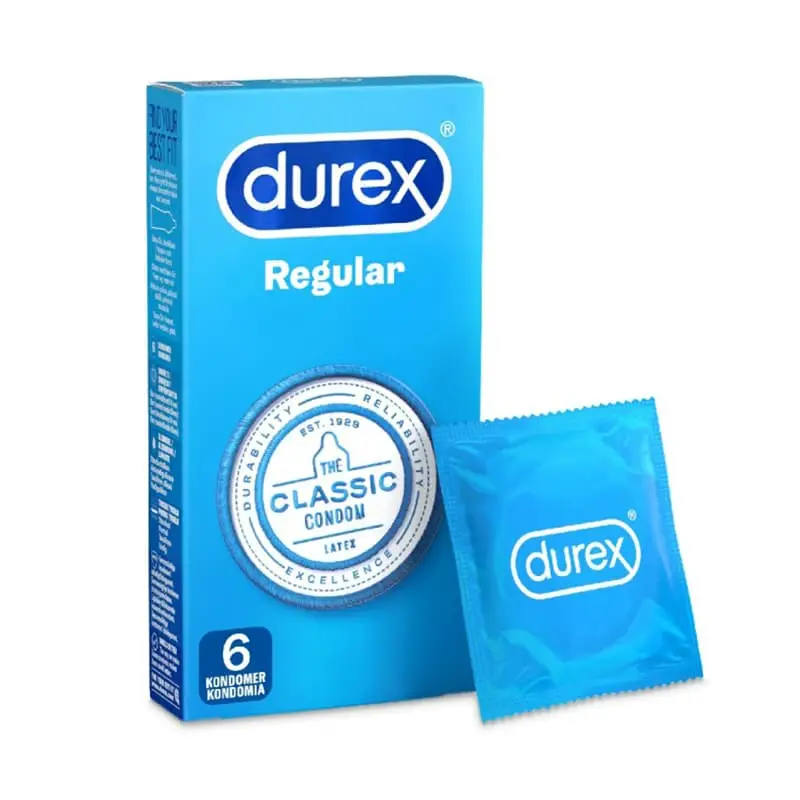 Kondomer Regular Classic 12 x 10 st från Durex | #3087736 | Sex & Lust