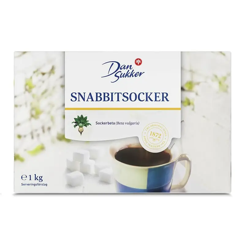 Snabbitsocker 7 x 1 kg från Dansukker | #52869 | Bakprodukter