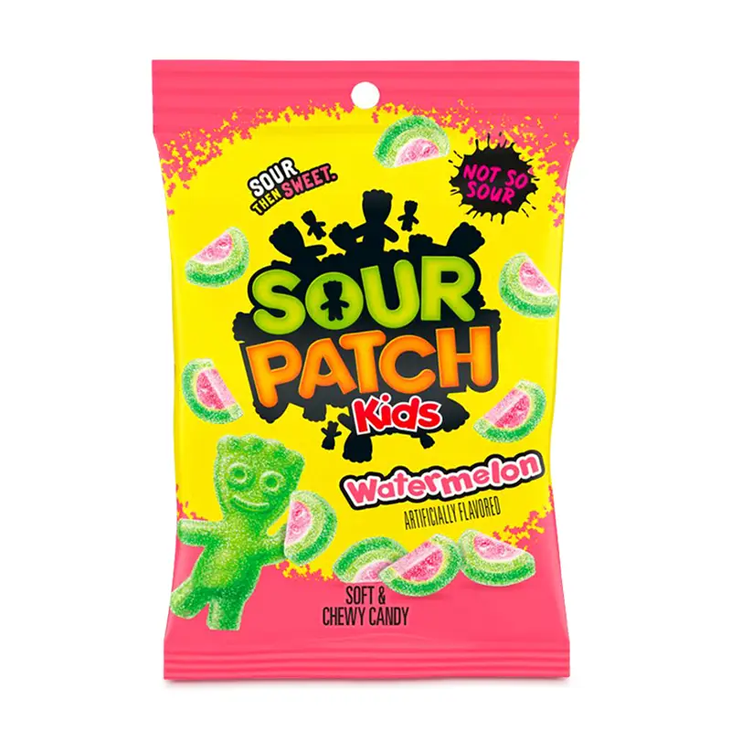 Sour Patch Kids Watermelon Big Bag 10 x 141 g från Mondelés | #500224 | Godis