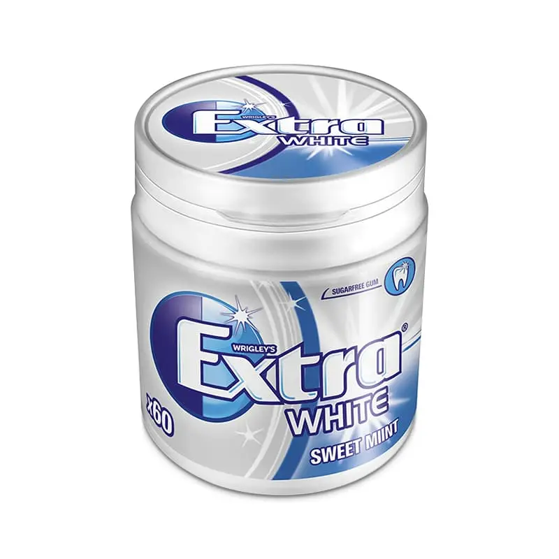 White Sweet Mint Tuggummi 6 x 1 st från Extra | #355884 | Tuggummin