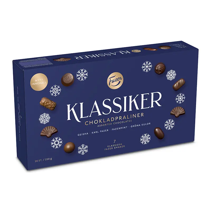 Klassiker Ask 7 x 280 g från Fazer Konfektyr | #402636 | Choklad