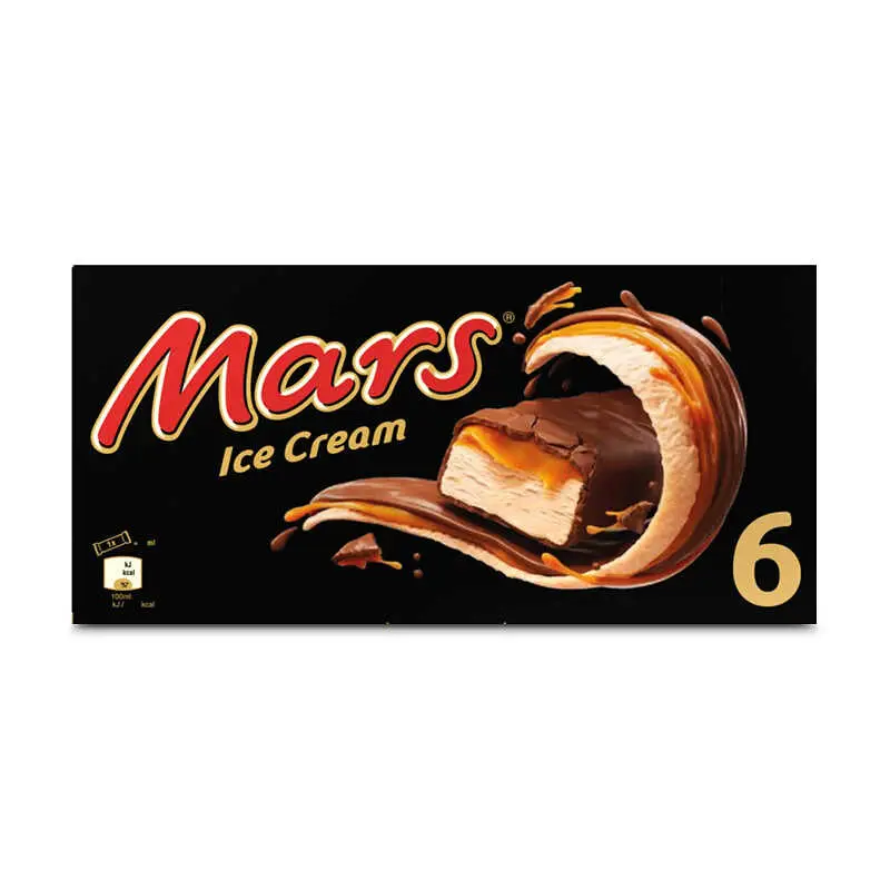 Mars Glass 6-pack 12 x 6 st från Mars | #431576 | Pinnglass