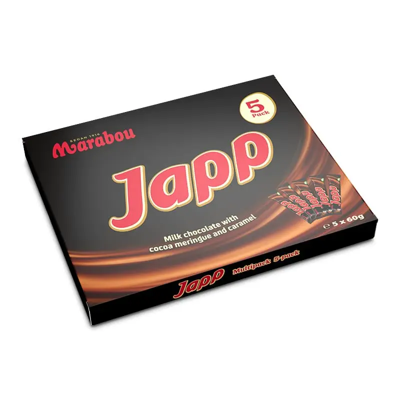 Japp 5-pack 15 x 60 g från Marabou | #PACK2006 | Choklad