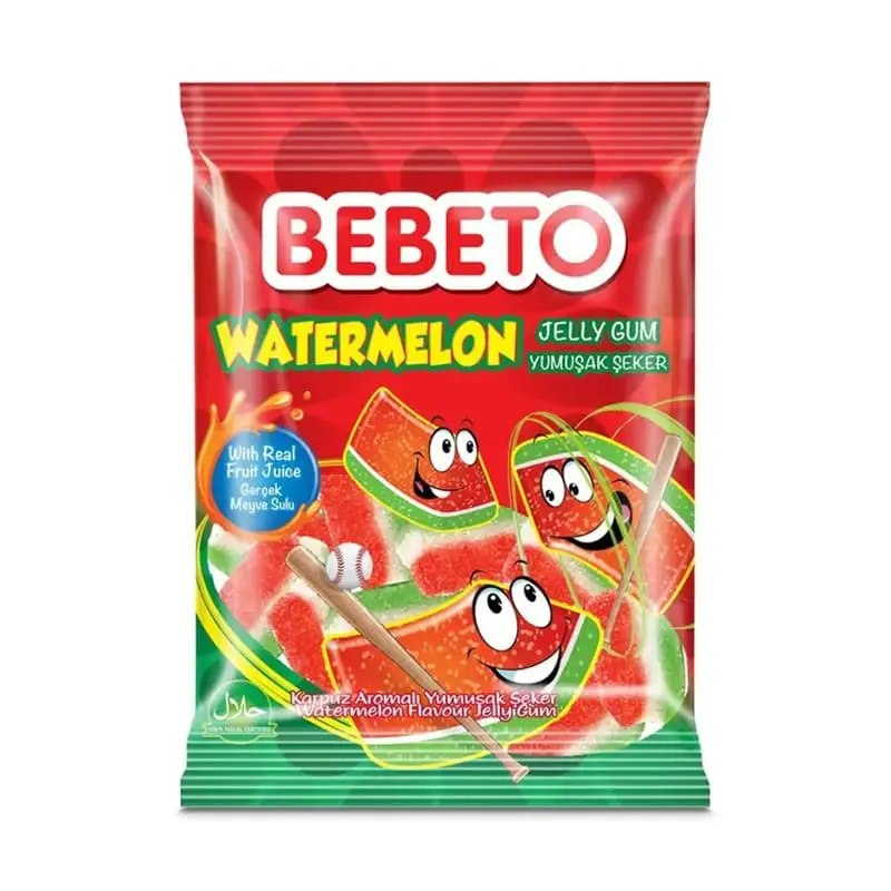Watermelon 12 x 80 g från Bebeto | #16016274 | Godis