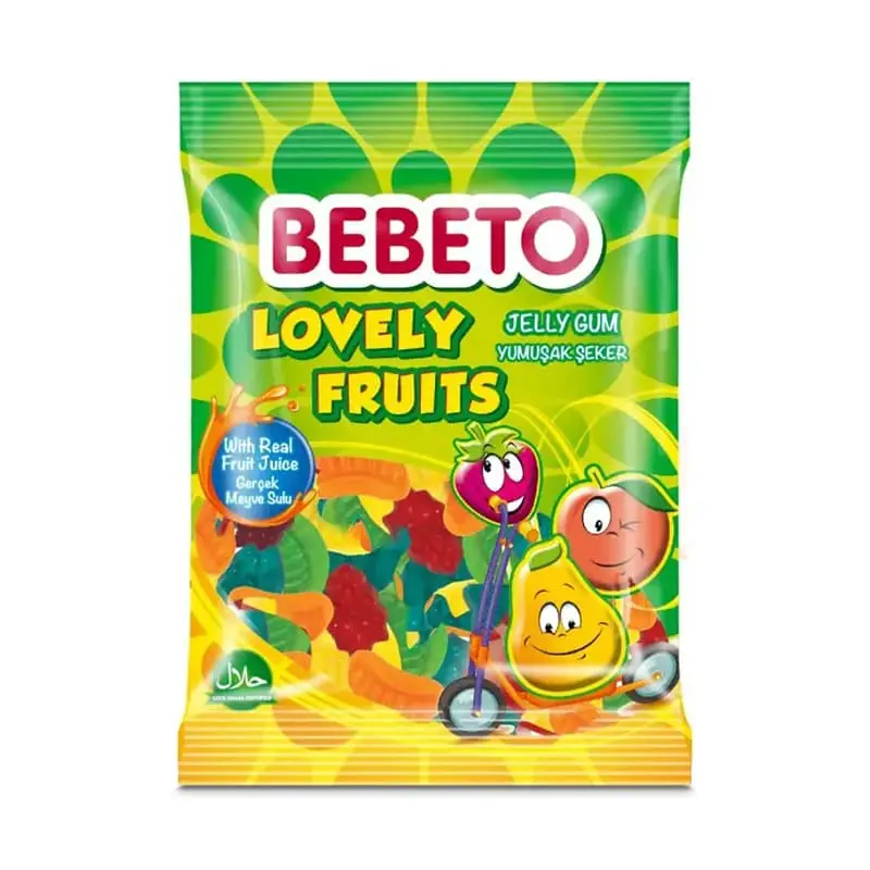 Lovely Fruit 12 x 80 g från Bebeto | #16016275 | Godis