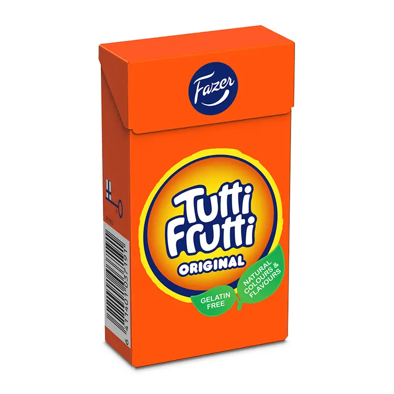 Tutti Frutti Original 20 x 38 g från Fazer Konfektyr | #404141 | Godis