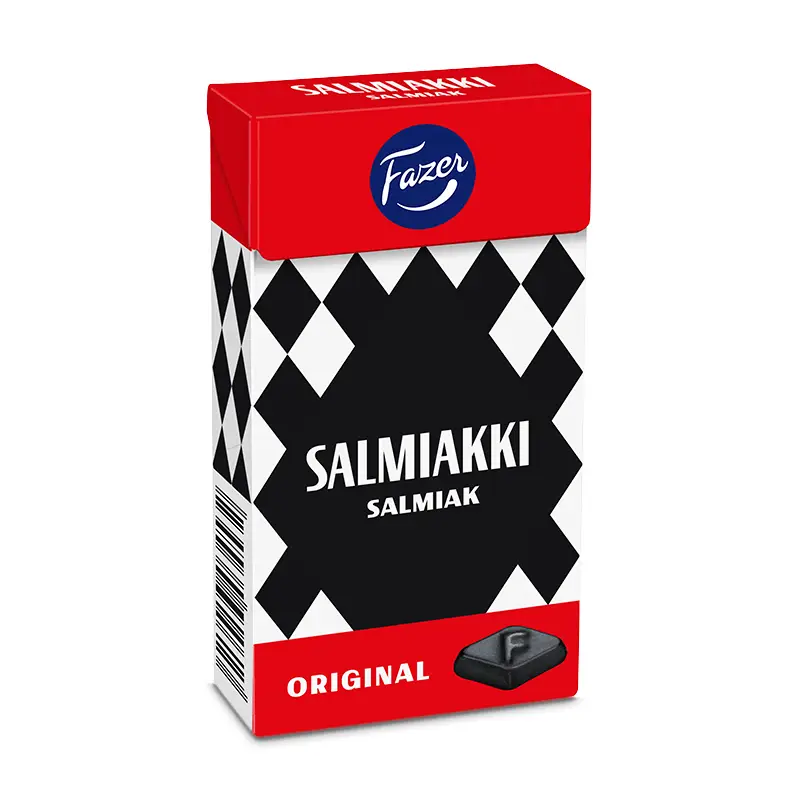 Salmiakki 20 x 38 g från Fazer Konfektyr | #404142 | Godis