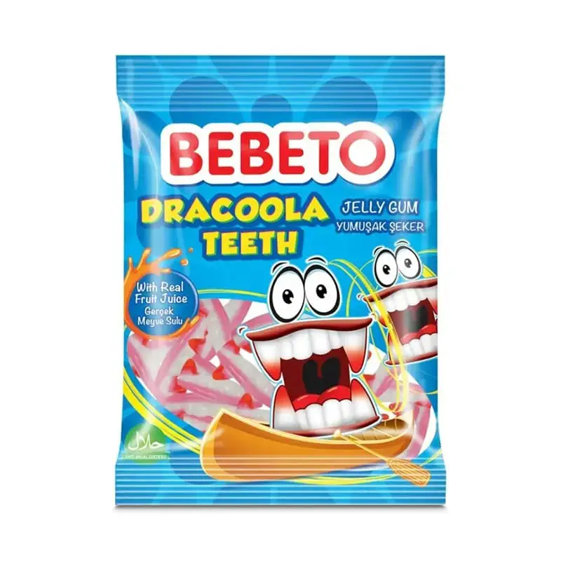 Dracula Teeth 12 x 80 g från Bebeto | #16016277 | Godis
