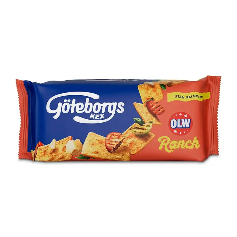 Ranch 24 x 70 g från Göteborgs Kex | #5460100601 | Salta Kex
