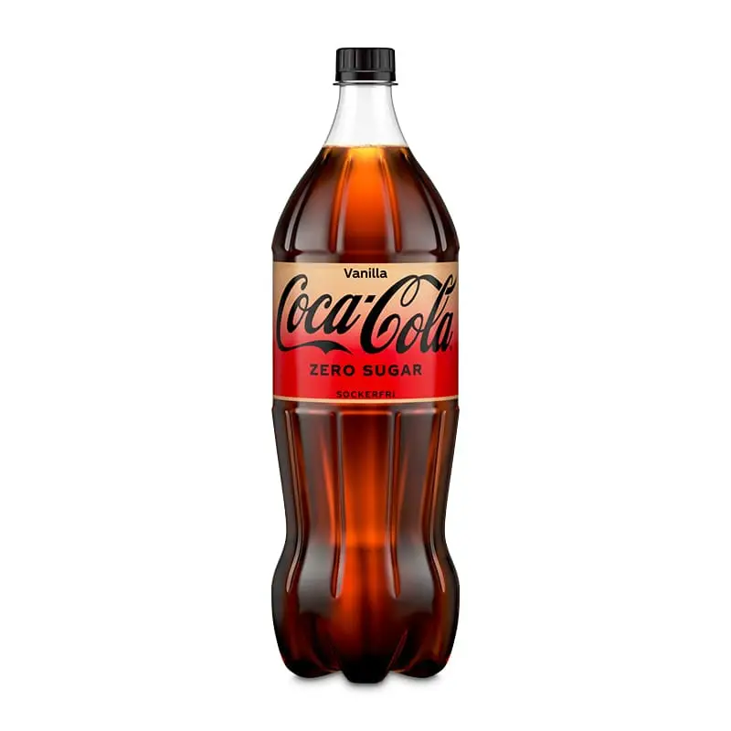 Coca-Cola Zero Vanilj 8 x 1.5 l från Coca Cola | #644870 | Läsk & Soda