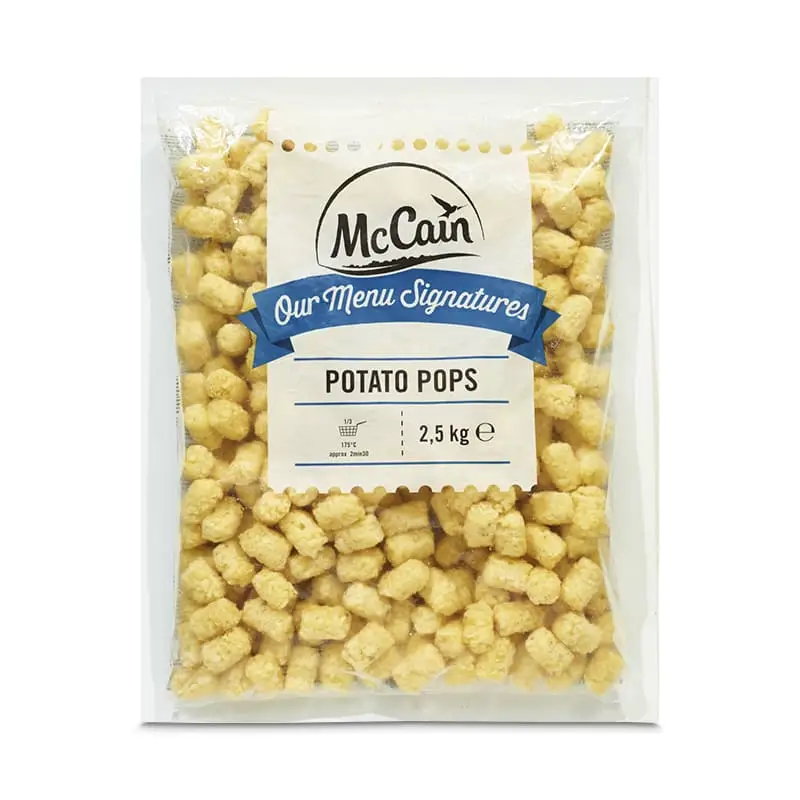 Potato Pops 5 x 2.5 kg från McCain | #1000012409 | Pommes frites