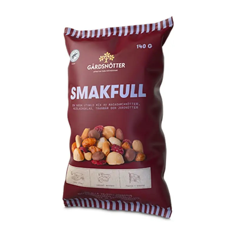 Nötmix Smakfull 12 x 140 g från Exotic Snacks | #933 | Nötter