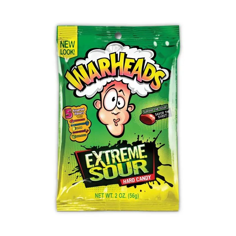 WarHeads Display 12 x 56 g från Impact Confections Inc | #405303 | Godis
