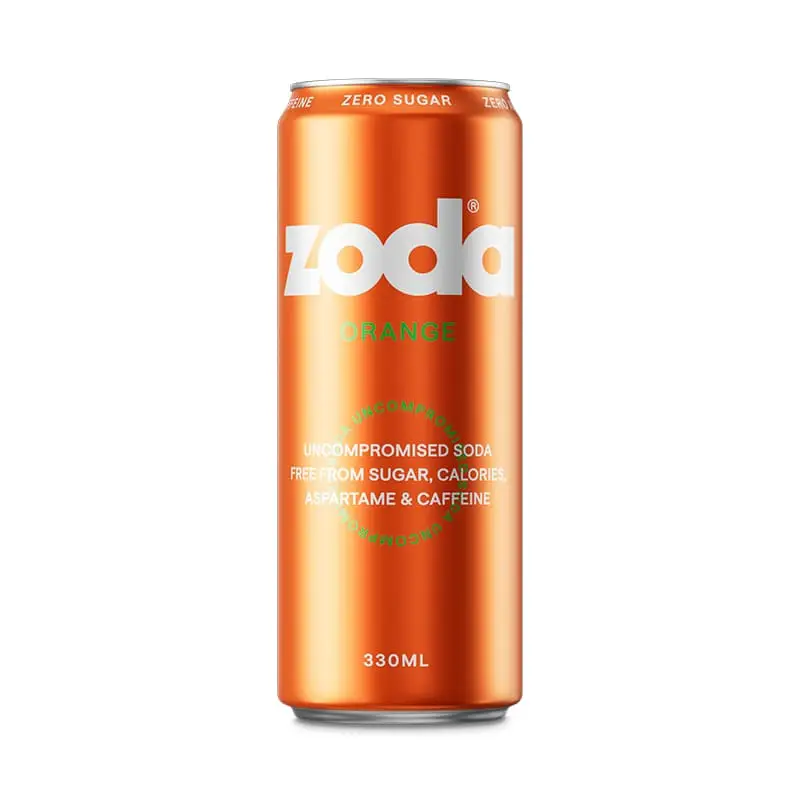 Orange 24 x 33 cl från Zoda | #4 | Läsk & Soda