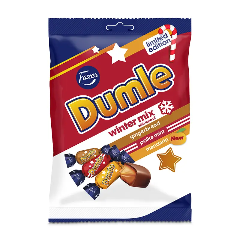 Dumle Winter Mix 20 x 180 g från Fazer Konfektyr | #405704 | Choklad