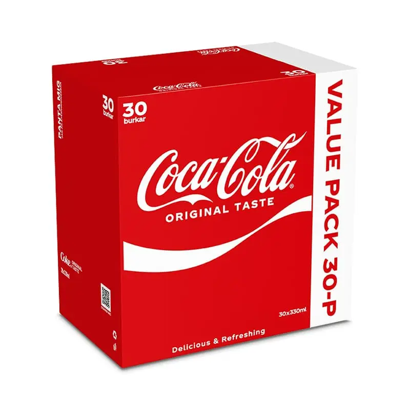 Coca-Cola 30-pack 30 x 33 cl från Coca Cola | #284630 | Läsk & Soda