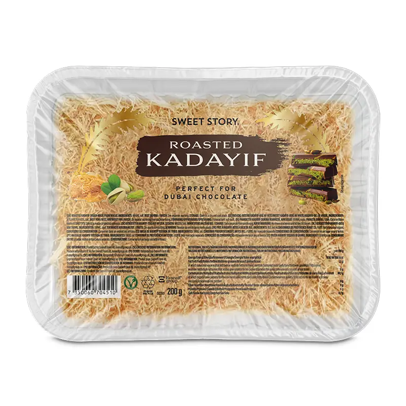 Roasted Kadayif 16 x 200 g från Sweet Story | #622307 | Choklad