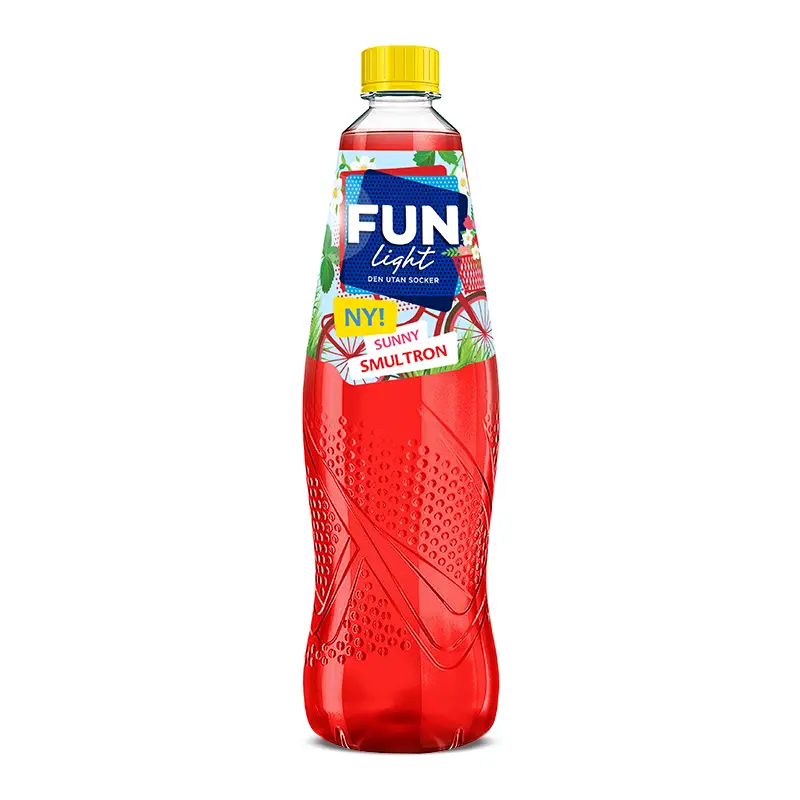 Smultron 12 x 1 l från Fun Light | #510006132 | Saft