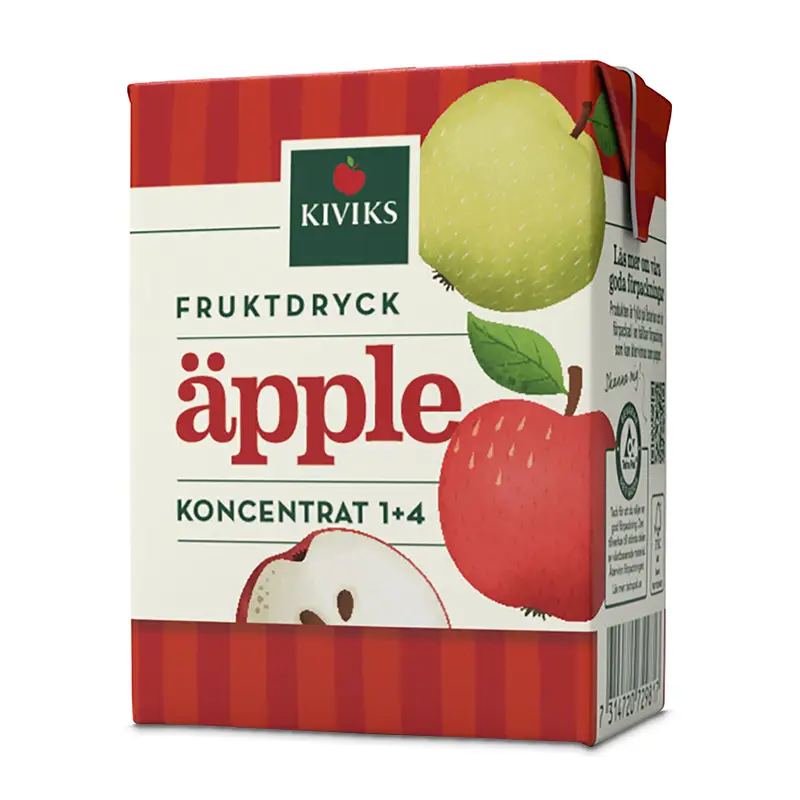 Äpple Koncentrat 27 x 20 cl från Kiviks Musteri | #72981 | Fruktdryck