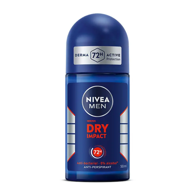 Dry Impact Roll On Men 6 x 50 ml från Nivea | #81610 | Hygienartiklar