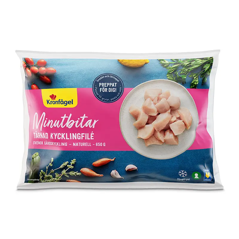 Minutbitar 12 x 650 g från Kronfågel | #8139 | Kyckling
