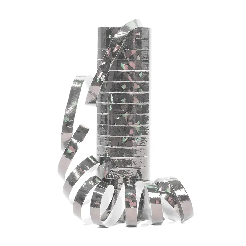 Serpentin Silver 100 x 1 st från Buttericks | #204417 | Fest & Kalas