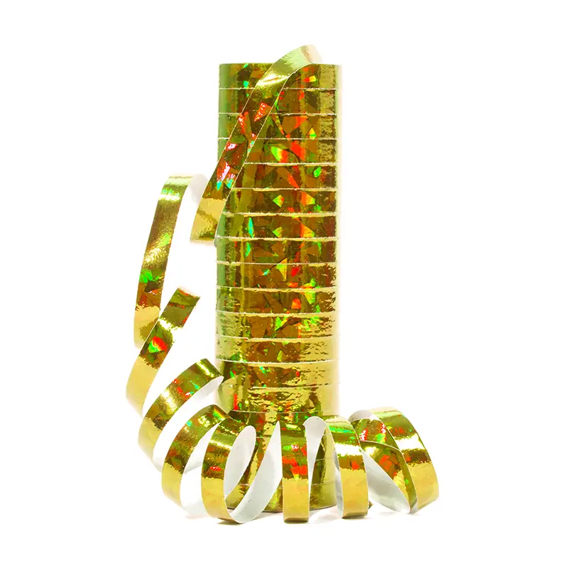 Serpentin Guld 100 x 1 st från Buttericks | #204418 | Fest & Kalas