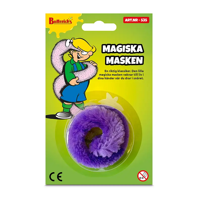 Magiska Masken 6 x 1 st från Buttericks | #535 | Leksaker