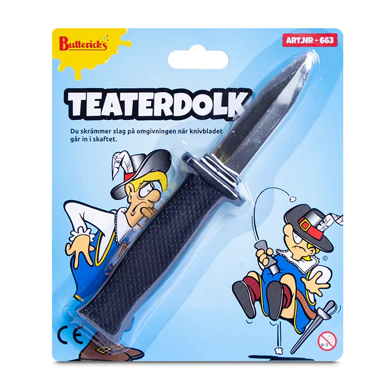 Teaterdolk 6 x 1 st från Buttericks | #663 | Leksaker