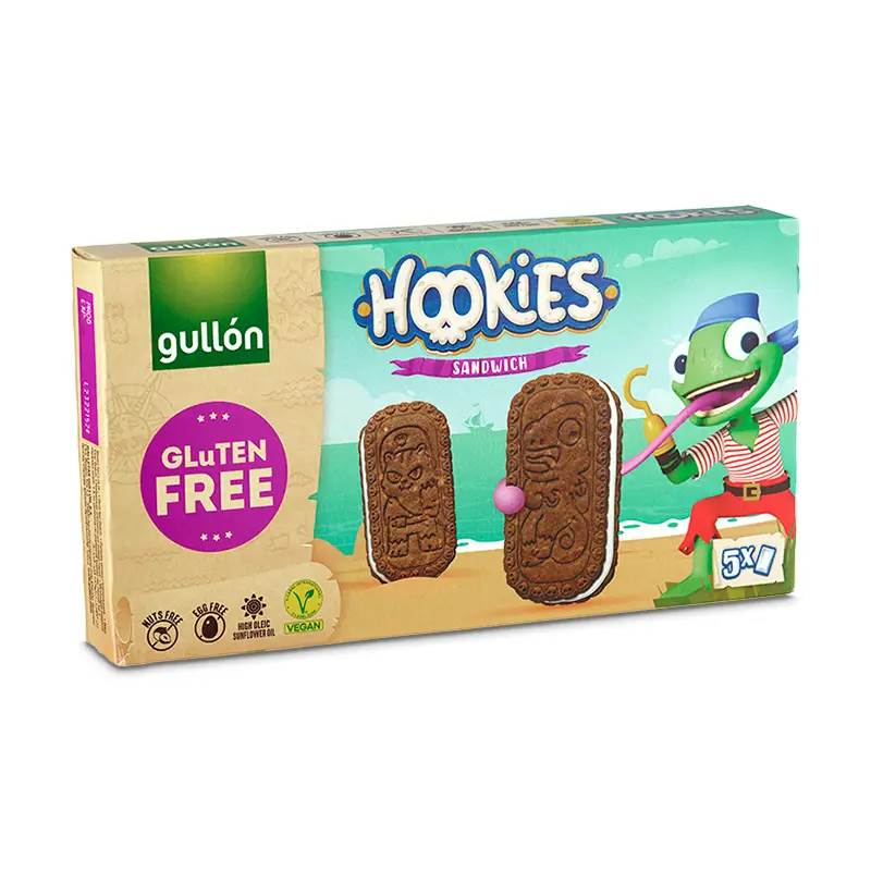 Hookies Sandwich Glutenfri 8 x 230 g från Gullon | #221512 | Kakor & Söta kex