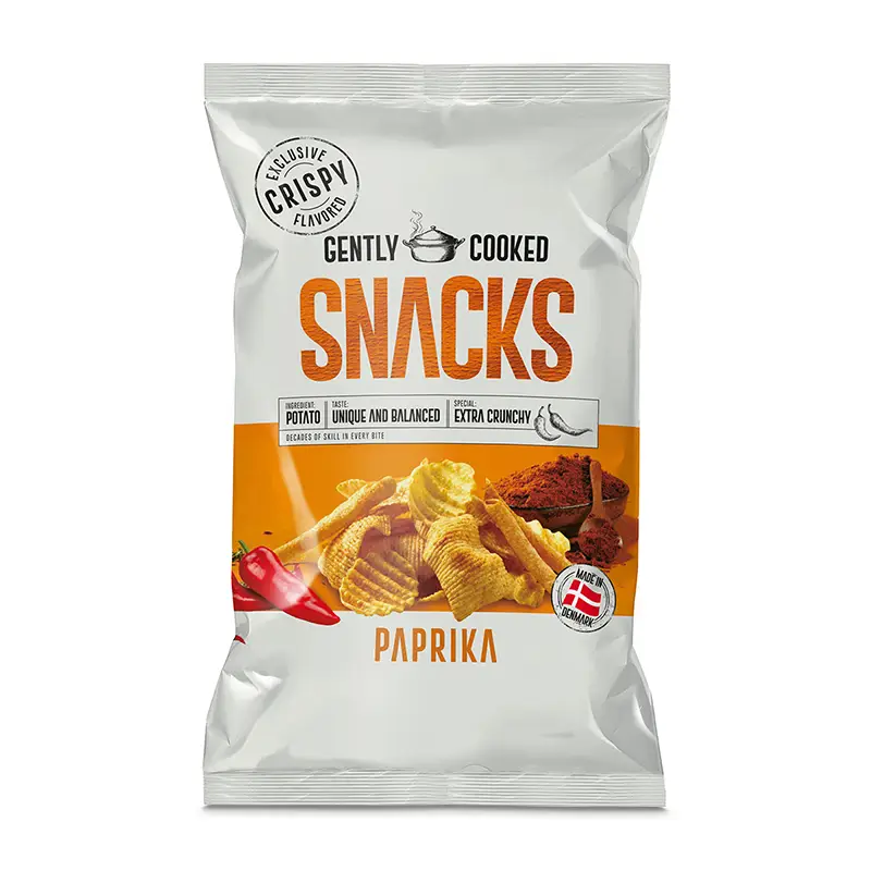 Paprika Snacks Mix 12 x 60 g från Crispy | #243003 | Ostbågar & Former