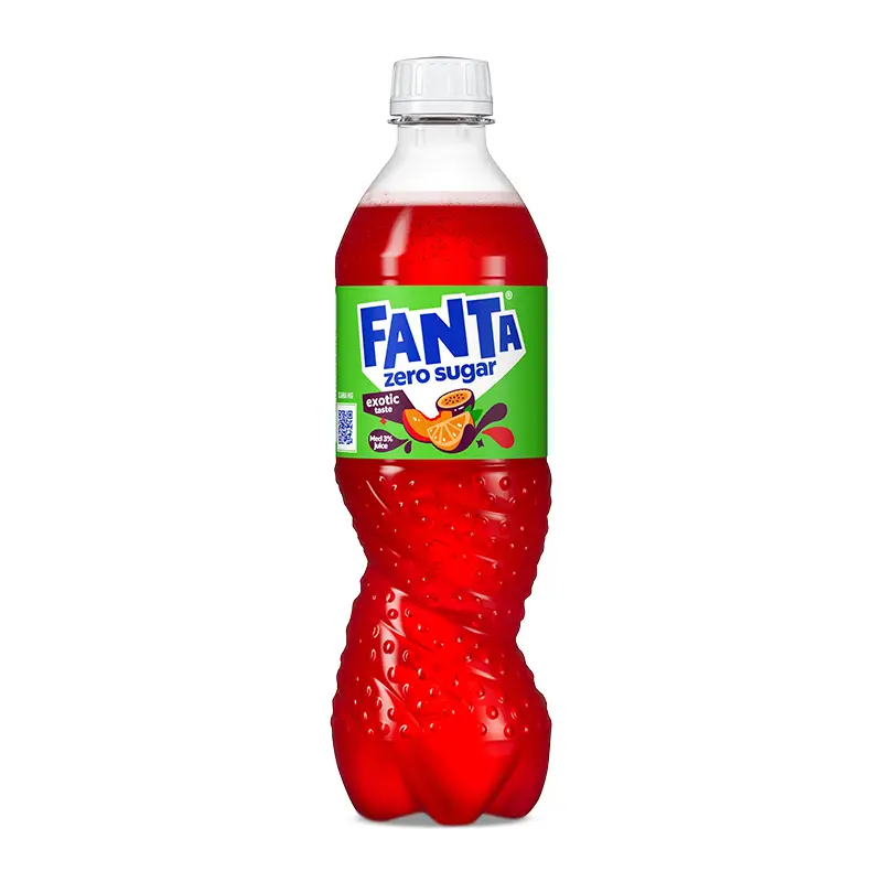 Fanta Zero Exotic 24 x 50 cl från Fanta | #641758 | Läsk & Soda