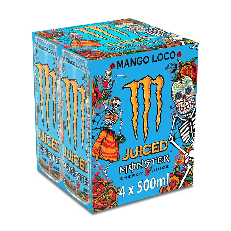 Mango Loco 4-pack 6 x 4 st från Monster | #276716 | Energidrycker